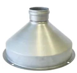 raccord de conduit de fumées simple paroi ACV