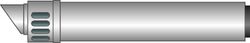 Rookgasmuurdoorvoer, ACV Prestige, concentrisch, 80/125mm, L=730mm