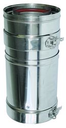 Coude concentrique pour gaz de combustion, ACV Prestige/Delta, inox, 100/150mm