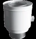 Adaptateur 80/125 + point de mesure HR
