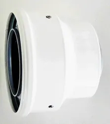 Rookgasketeladapter, ACV Prestige, concentrisch / concentrisch, 80/125mm - 60/100mm