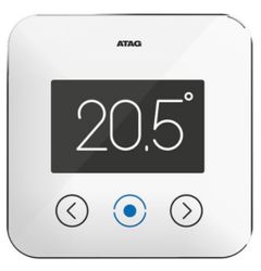 thermostat d'ambiance avec affichage de l'heure Atag One