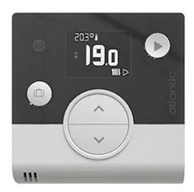 thermostat d'ambiance avec affichage de l'heure Atlantic Navilink A59