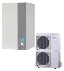 all-electric warmtepomp (lucht/water) split Atlantic Alféa Excellia HP A.I. compleet 15kW A++ 3x380V Tri 15