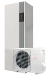 all-electric warmtepomp (lucht/water) split Atlantic Alfea Extensa compleet 4.5kW A++ met boiler 190L 1x230V S Duo 5