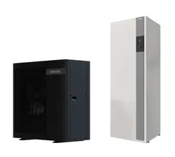 warmtepomp (lucht/water) monobloc Atlantic Alfea M Duo binnen- en buitenopstelling 8kW A+++ met boiler 190L 1x220-240V 8