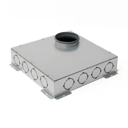 Verdeelbox ventilatie, Begetube Profi-Air, Ø180mm, kunststof, 12x90mm