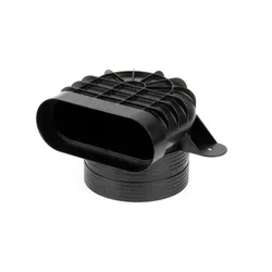 Ventielcollector, Begetube Profi-Air Oval Duct, 1 x ovaal