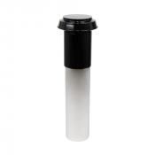 dakdoorvoerpan Begetube Profi-Air Ø180mm zwart kunststof