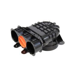 Ventielcollector, Begetube Profi-Air 63, 3 x Ø63mm rond