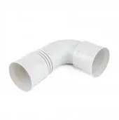 Bocht rond luchtkanaal, Begetube Profi-Air 90, 90mm, 90°, kunststof