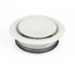 Toevoerventiel, Begetube Profi-Air, Ø125mm, rond, wit