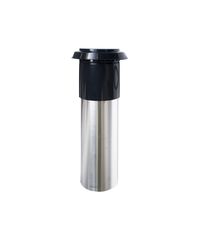 traversée de toiture pour conduit d’air circulaire Begetube Profi-Air plastique Ø180mm paroi unique noir