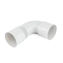 Bocht rond luchtkanaal, Begetube Profi-Air 75, 75mm, 90°, kunststof