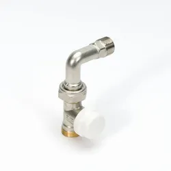 thermostaatkraan met bocht 1/2 xM24 begemac ZONDER handwiel BT07