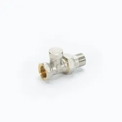 Radiatorretourkraan, Begetube, 1/2"-1/2", binnendraad/buitendraad