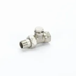 Radiatorretourkraan, Begetube, 1/2"-1/2", binnendraad/buitendraad
