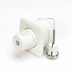 Radiatorthermostaatknop, Begetube 5000, M30 x 1,5, wit, 6.5 - 28°C, 2m, inbouw