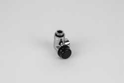 coax. kraan L 1/2 m x 1/2 f chroom begetube