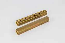 Collecteur pour chauffage 3/4" + 6 x 1/2", Begetube, laiton