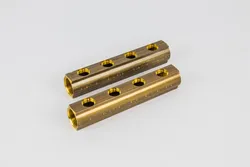 Collecteur pour chauffage 1" + 4 x 1/2", Begetube, laiton
