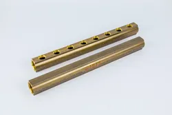 Verdeler voor CV 1" + 8 x 1/2", Begetube, messing