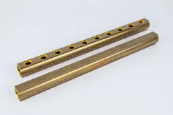 Collecteur pour chauffage 1" + 10 x 1/2", Begetube, laiton