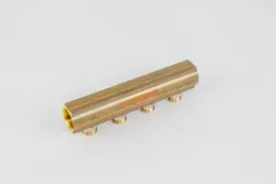 Collecteur pour chauffage 1" + 4 x M24, Begetube, laiton