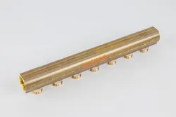 Collecteur pour chauffage 1" + 7 x M24, Begetube, laiton