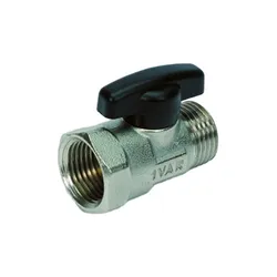 vlinderkraan met volle doorlaat DN 1/2" FM Begetube