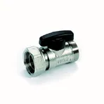 vlinderkraan met volle doorlaat DN 24mm FM Begetube