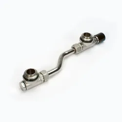 Vanne de bypass avec parties terminales pour colle cteur, 1M avec O-ring.
