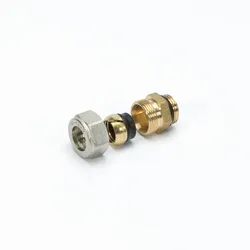 raccord 2 pièces à compression Begetube 1/2" geschikt voor:  koper