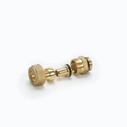 Pièce de transition à compression, laiton, téton démontable pour tubes VPE/VPX, 20/2.8mm  x 3/4" M, chauffage, Begetube