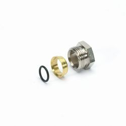 knelkoppeling vr muurdoos 1/2 x 15mm begemac BT20