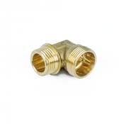 Coude fileté réduction, laiton, 24mm x 1/2" MM, Begetube