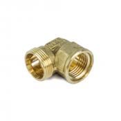 Coude fileté réduction, laiton, 24mm x 1/2" MF, Begetube