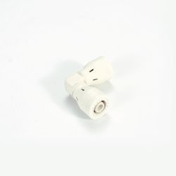 Steekknie, kunststof, 16mm FF, (drink)water, Begetube Alpex
