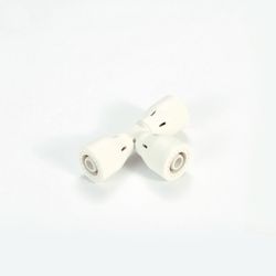Té push fit, plastique, 16mm FFF, eau potable, Begetube Alpex