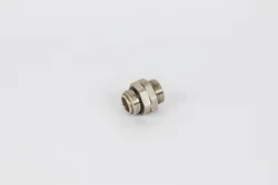 Dubbele draadnippel, messing, 3/4", Begetube