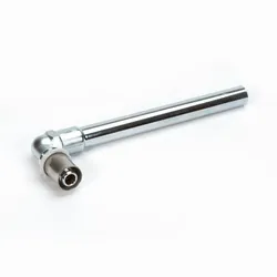 Coude de transition à sertir 90°, laiton, L=170mm, 16/2mm x 15mm tube en cuivre, eau potable, Begetube Alpex