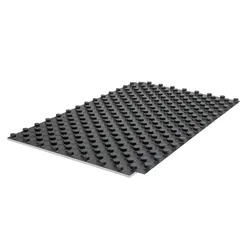 Geprofileerde isolatieplaat 140x80x1,5 ZWART begetube (ex 600000015)