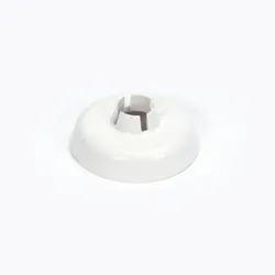enkele afdekrozet wit 15-16mm begetube