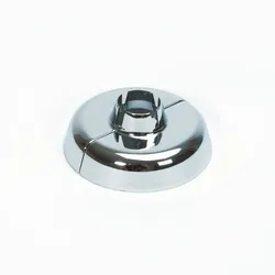 afdekrozet enkel diam. 15/16 mm chroom begetube optima