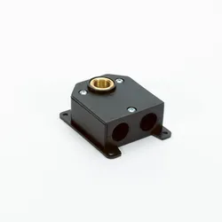 dubbele inbouwdoos zwart 1/2 x m24xm24 begetube