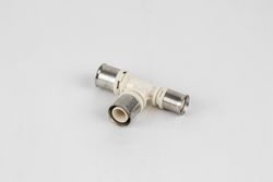 Persverloop-T, kunststof, 20/2x20/2x16/2mm FFF, (drink)water, Begetube Alpex PPSU