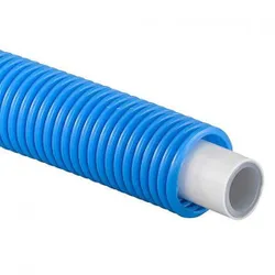 Meerlagenbuis met mantelbuis, Begetube Alpex duo, 16x2mm, blauw, flexibel, 50m