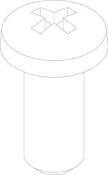 Schroef M5x 12 Bosch