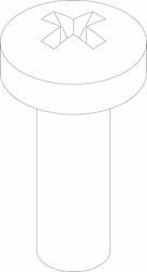 Schroef M4x12 Bosch