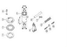 AZ402 verticale condensopvang en sifon 60/100 Bosch